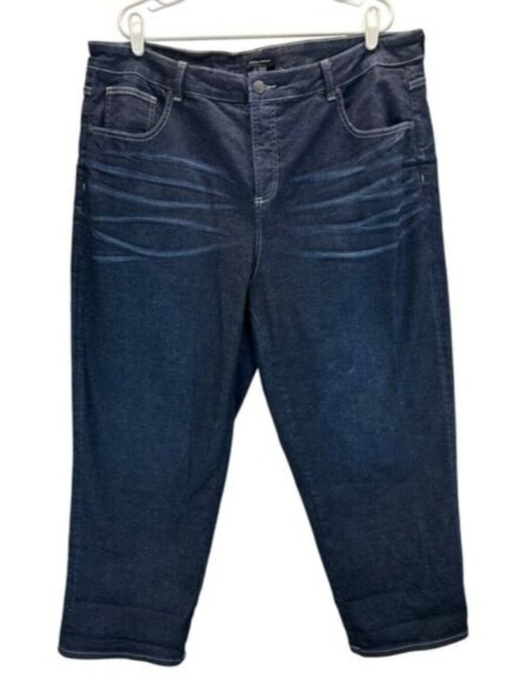 Universal Standard Straight Leg Jeans Dark Wash Size Large / 22-24